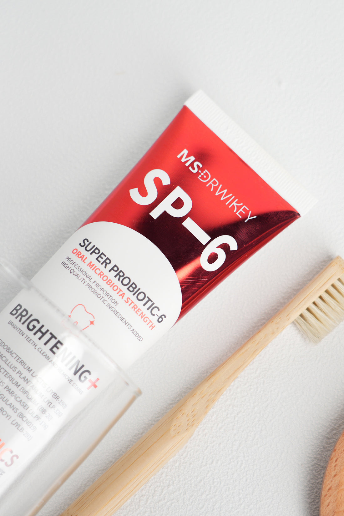 MSDRWIKEY SP-6 Whitening Toothpaste – Brighten Your Smile with the Power of 6 Probiotics