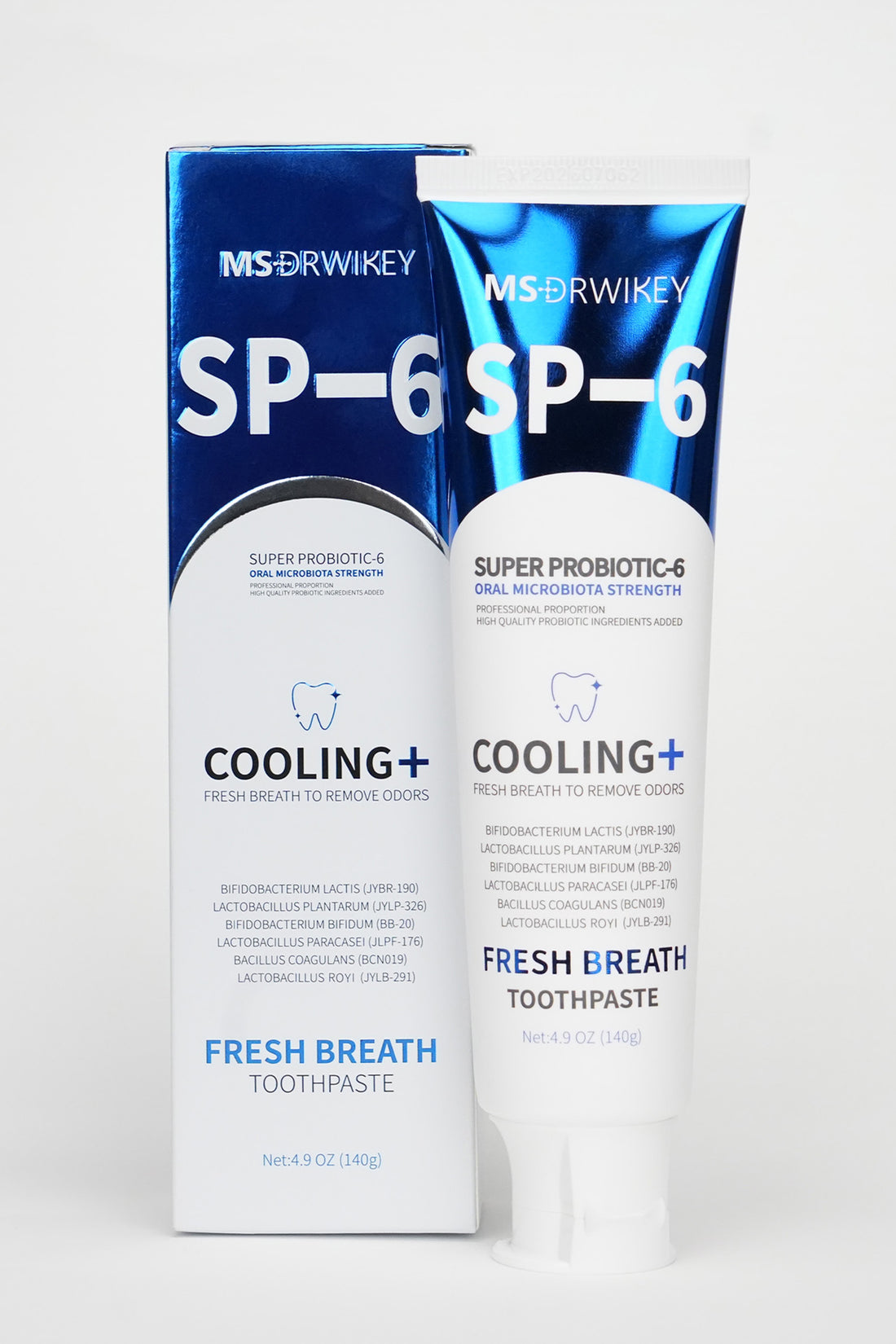 MSDRWIKEY Cooling Fresh Breath Toothpaste – Experience Long-Lasting Freshness